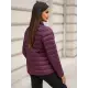Bordo stepēta jaka Sofia