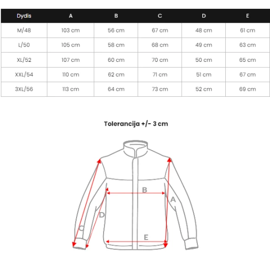 Vīriešu melna ziemas jaka Bruno JS/19M1290/392