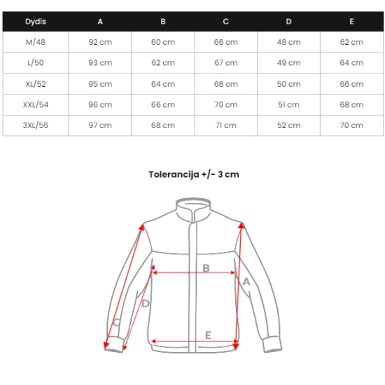 Vīriešu melna ziemas jaka Fred JS/25M9803/392