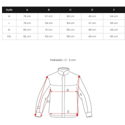 Balta vīriešu ziemas jaka Anton