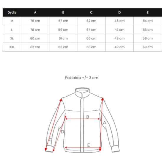 Balta vīriešu ziemas jaka Anton JS/5M779/281Z