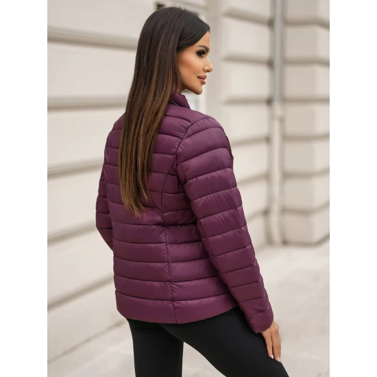 Bordo stepēta jaka Sofia Sieviešu jakas