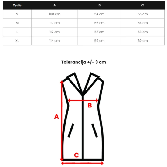 Brūna gara veste Kiket JS/5M3165/84