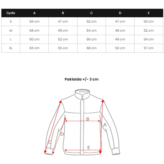 Tumši rozā stepēta jaka Sofia Sieviešu jakas