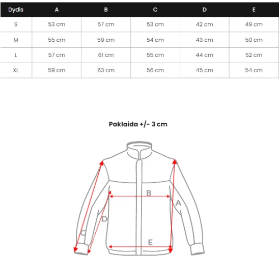 Sieviešu melna jaka Lara O/H833