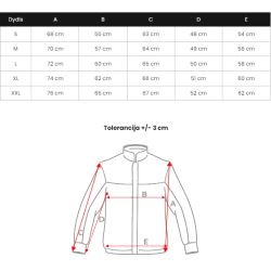 Vīriešu balta ziemas jaka Arte