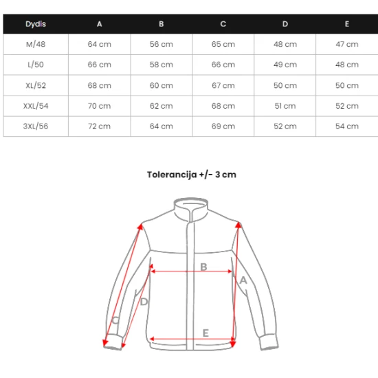 Vīriešu melna ziemas jaka Martim Ziemas jakas