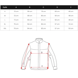 Vīriešu ziemas balta jaka Vitor