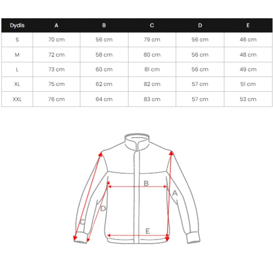 Vīriešu ziemas balta jaka Vitor O/M798Z