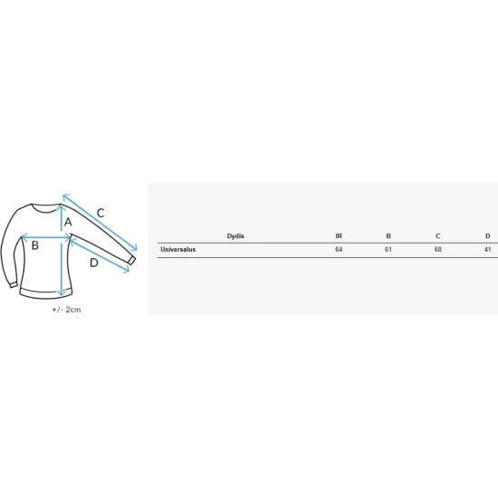 Sieviešu balts džemperis ar melnām detaļām Roal MY2237