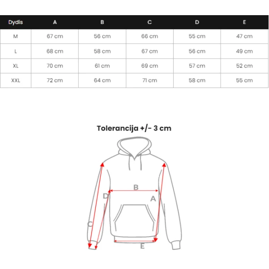 Melns džemperis Freedom JS/8B1358/3