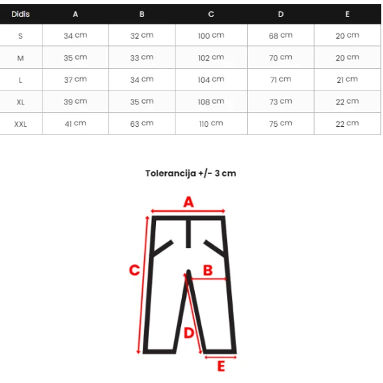 Vīriešu platas haki krāsas bikses Olimp O/PS5527