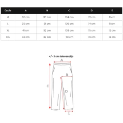 Vīriešu melnas bikses Brin