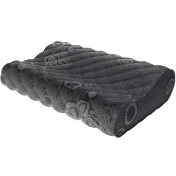 Ortopēdiskais spilvens Como melns 50x33