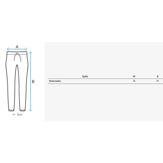 Sieviešu bikses zilas Erli UY2028