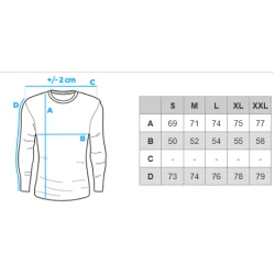 Vīriešu krekls ar garām piedurknēm Artur, balts/bordeaux