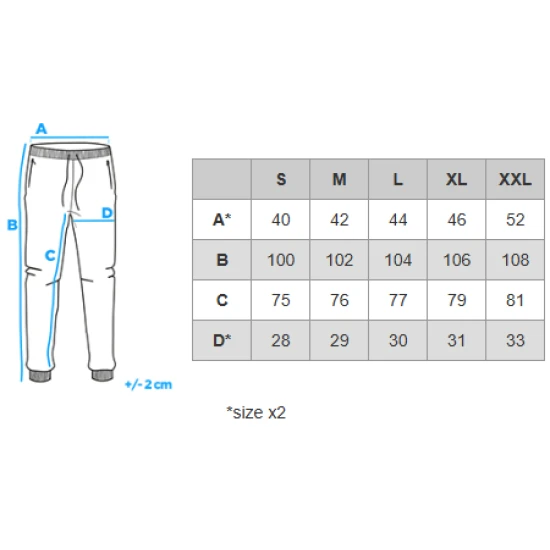 Vīriešu pelēkie džinsi Joy V4 OM-PADP-0217