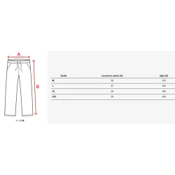 Vīriešu tumši zilas ikdienas bikses Anti