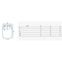 Garie džinsa zilie svārki Merita