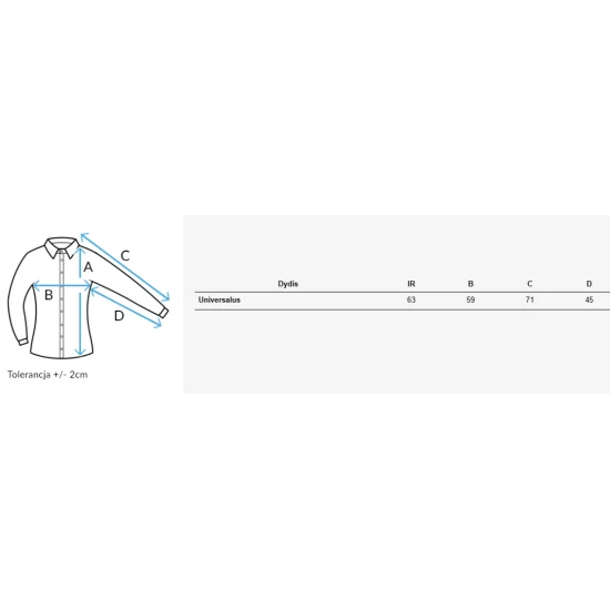 Sieviešu zils džemperis Flori