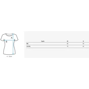 Sieviešu balts Buterfly T-krekls RY2718