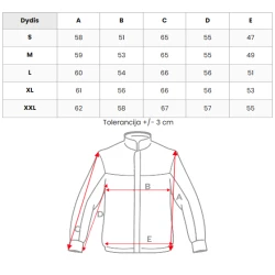 Gaiši zila džinsa jaka Onil