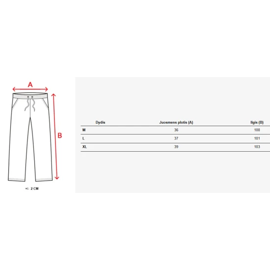 Vīriešu sarkanas kamuflāžas ikdienas bikses Superker UX4443
