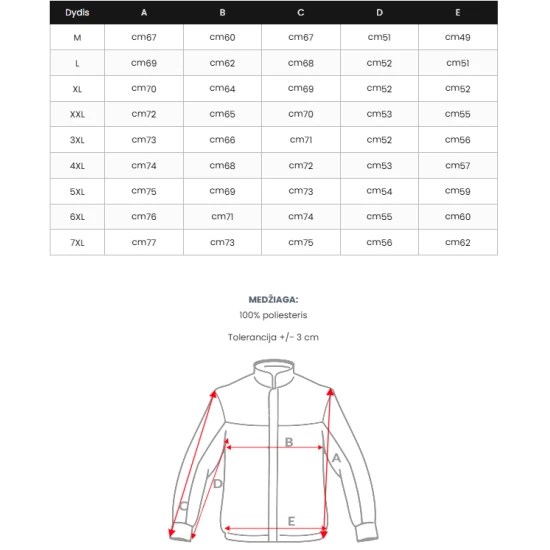 Vīriešu stepēta melna jaka Minti JS/MY02Z