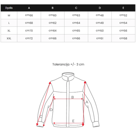Melna jaka ar kapuci Kemir JS/16M9207/392