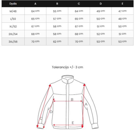 Vīriešu melna jaka ar kapuci Pyter JS/31M5069/392