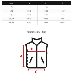 Vīriešu haki krāsas veste Edoar