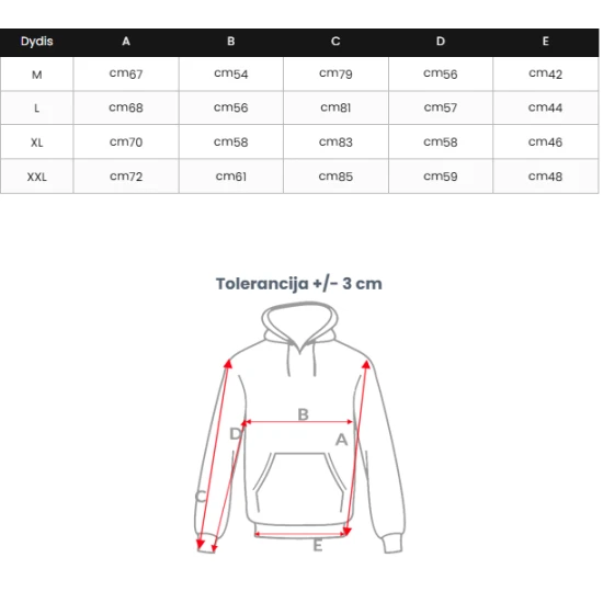 Vīriešu melns džemperis ar kapuci Aiden JS/8B157/3B