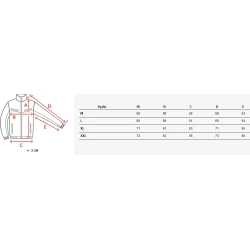 Vīriešu melna jaka ar kapuci Bastin