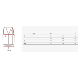 Vīriešu bordo krāsas veste Dobor