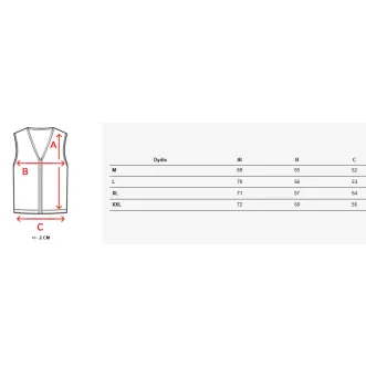 Vīriešu bordo krāsas veste Dobor Vestes