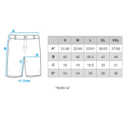 Vīriešu baltas bikses Edman
