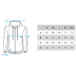 Vīriešu melns džemperis Anum