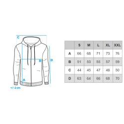 Vīriešu melns džemperis Adal