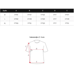 Vīriešu balts T-krekls Evin
