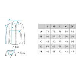 Vīriešu zils krekls Aiden