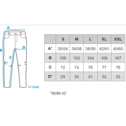 Vīriešu pelēkas ikdienas bikses Olin