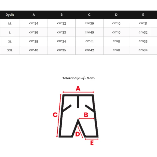 Vīriešu šorti melni/pelēki Renald JS/17K561/3