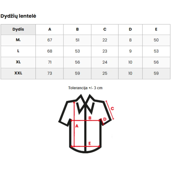 Vīriešu melns krekls ar īsām piedurknēm Soči O/V165