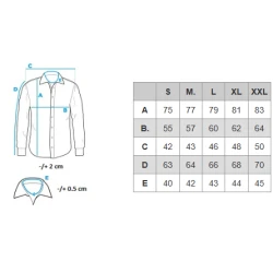 Vīriešu zils krekls Arlas