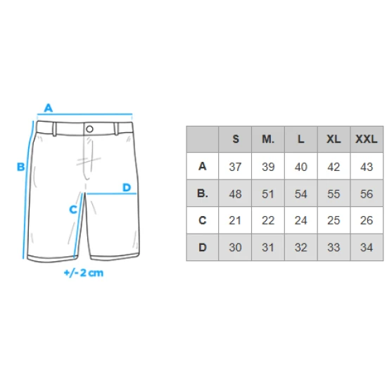 Vīriešu gaiši zili džinsa šorti Urban V2 OM-SRDS-0157