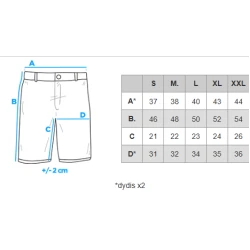 Vīriešu gaiši zili džinsa šorti Ragat