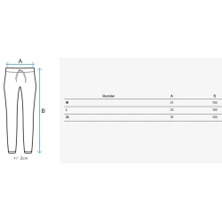 Sieviešu zilas bikses ar jostu Taizeme