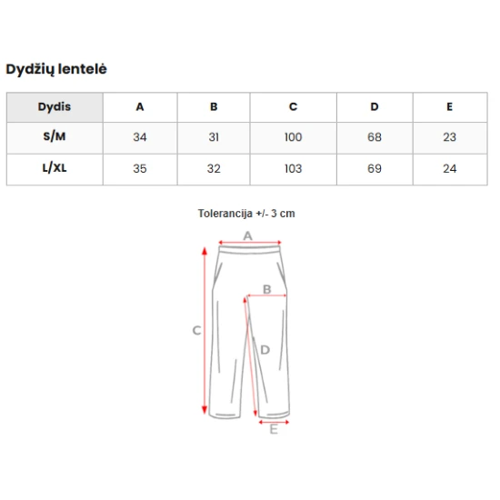 Sieviešu zilas bikses Glory O/HGM6610