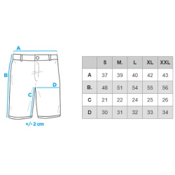Vīriešu zili džinsu šorti Braco