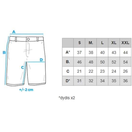 Vīriešu tumši zili džinsu šorti Celtic V3 OM-SRDS-0171